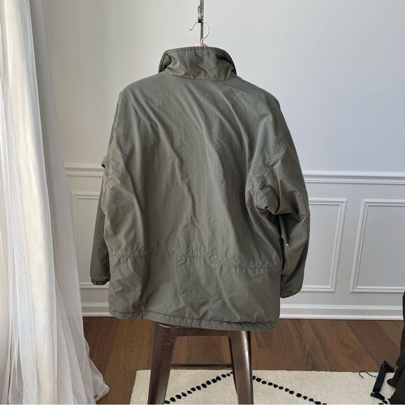 Columbia Layered Coat 2 Coats in One Olive Green Color Men’s L - Picture 10 of 16